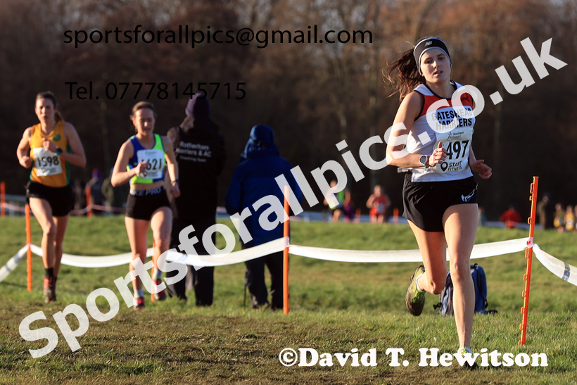 Senior Womens 2026 Northern Cross Country Champs., Pontefract Racecourse, Pontefract. Photo: David T. Hewitson/Sports for All Pics